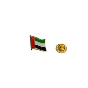Pin da bandeira dos emirados árabes unidos