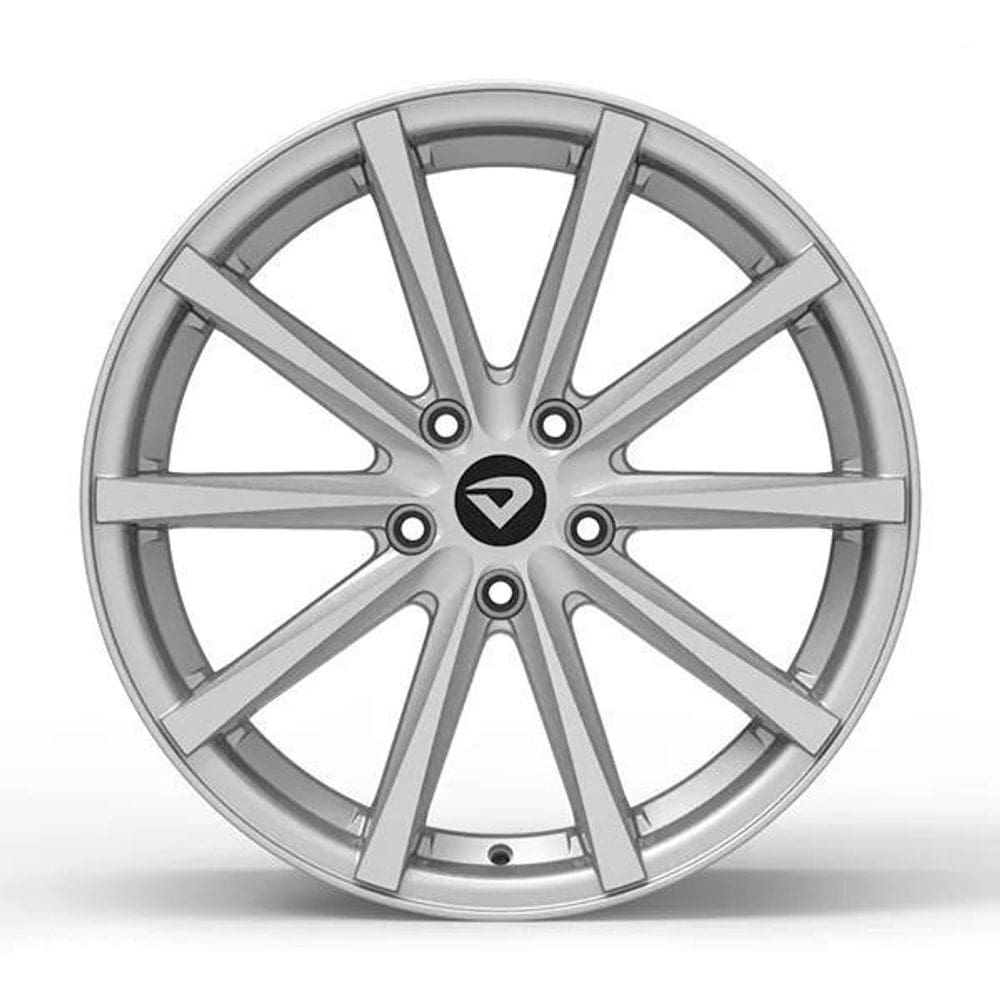 Roda Mônaco 18X7 5X100Mm Prata Brilhante Et35 Cubo:72,6Mm