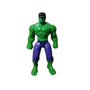 Boneco Gigante Articulado Hulk +/- 42 Cm Cabeça, Pernas E