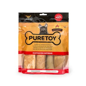 Kit Mordedor Defumado Racas Grandes Puretoy P Cães