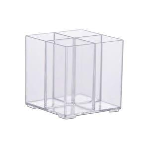 Organizador De Pinceis Com 4 Divisórias