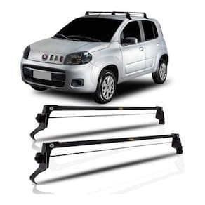 Rack Teto Fiat Uno Vivace 04P 2011-2018 Preto 45kg - VHIP