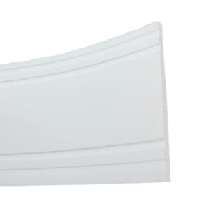 Eva Flexível 14CmX12M Rodapé Moldura Autocolante
