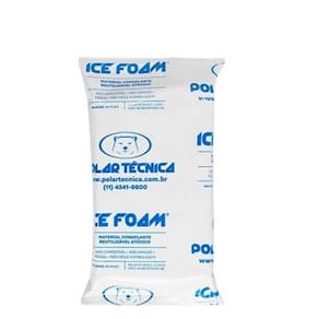 Gelo Artificial Espuma Ice Foam 400G Caixa Fechada 30 Un