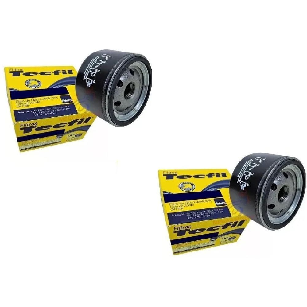 Filtro Óleo Tecfil Psl 639 Linha Suzuki - 2 Peças