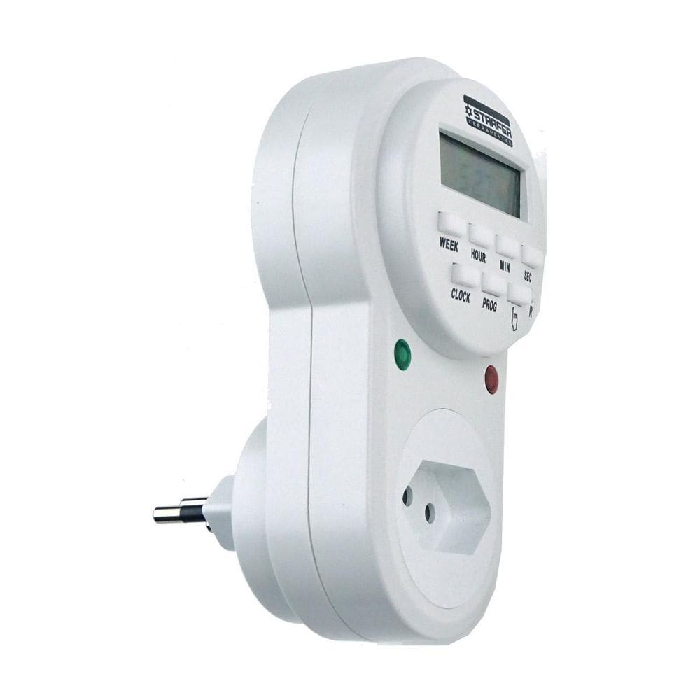 Temporizador Digital 20 Programações Starfer 127-220v 10A