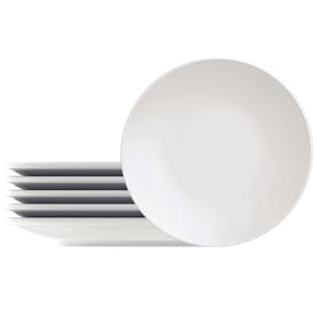 Prato de Sobremesa Porcelana Leonora 19cm 6 Unidades - Tramontina 96950/008