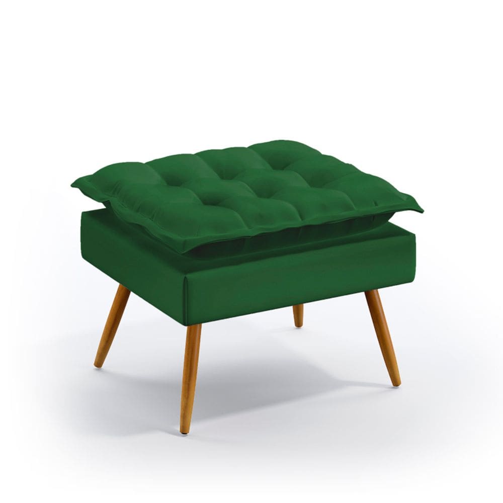 Puff Decorativo Lunar Sued Aradecor