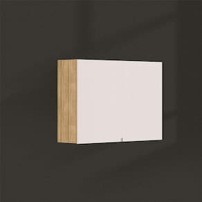 Armário Aéreo Ambiente Art 2 Portas Articuladas 120cm Freijó Soft - Kits Paraná