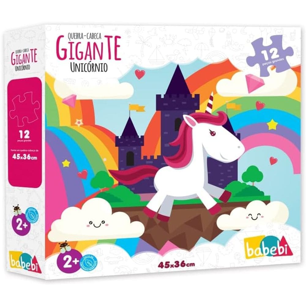 Quebra Cabeça Gigante - Unicórnio