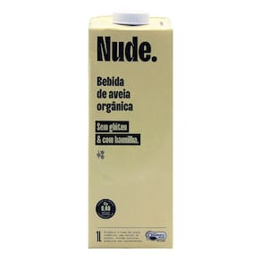 Bebida De Aveia Organico Baunilha Nude 1L