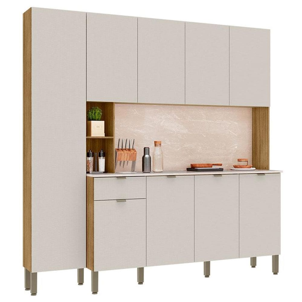 Kit Cozinha Pulse Freijó Soft - Kits Paraná
