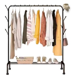Arara Cabideira Sapateira Gancho Pendura Bone Chapeu Bolsa Organizador Multiuso Rodinhas Resistente Blusa Roupa Sapato Closet