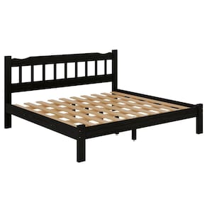 Cama King New Perola Reforçada Cor Preto