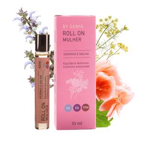 Roll On Mulher Gerânio E Sálvia By Samia 10ml