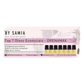 Kit Top 7 Óleos Essenciais - Drenamax - By Samia