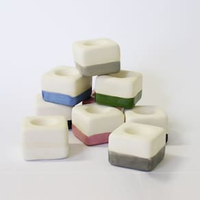 Difusor Cerâmica esmaltado para óleo essencial - Azul escuro