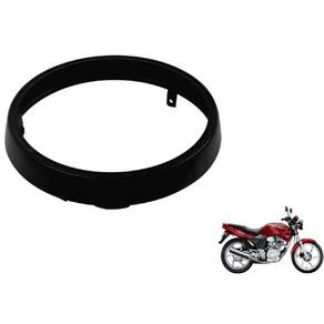 Aro Do Farol Preto Honda Cbx 200 Strada De 1993 Ate 2004