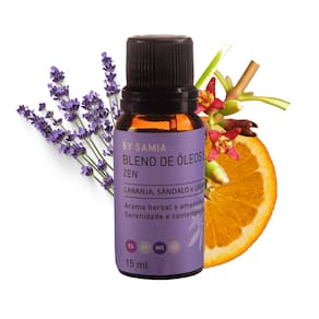 Blend De Óleos Essenciais Zen - By Samia - 15ml