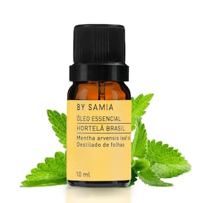 Óleo Essencial Hortelã Do Brasil 10ml By Samia
