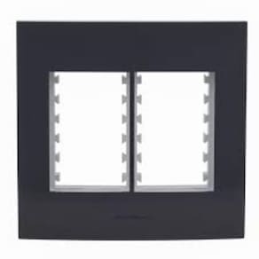 Inova Class Placa 4X4 3 Seções + 3 Seções Preto Ebano Fosco