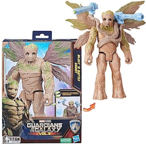 Boneco Blast N Battle Groot Guardiões Da Galáxia 30Cm Hasbro