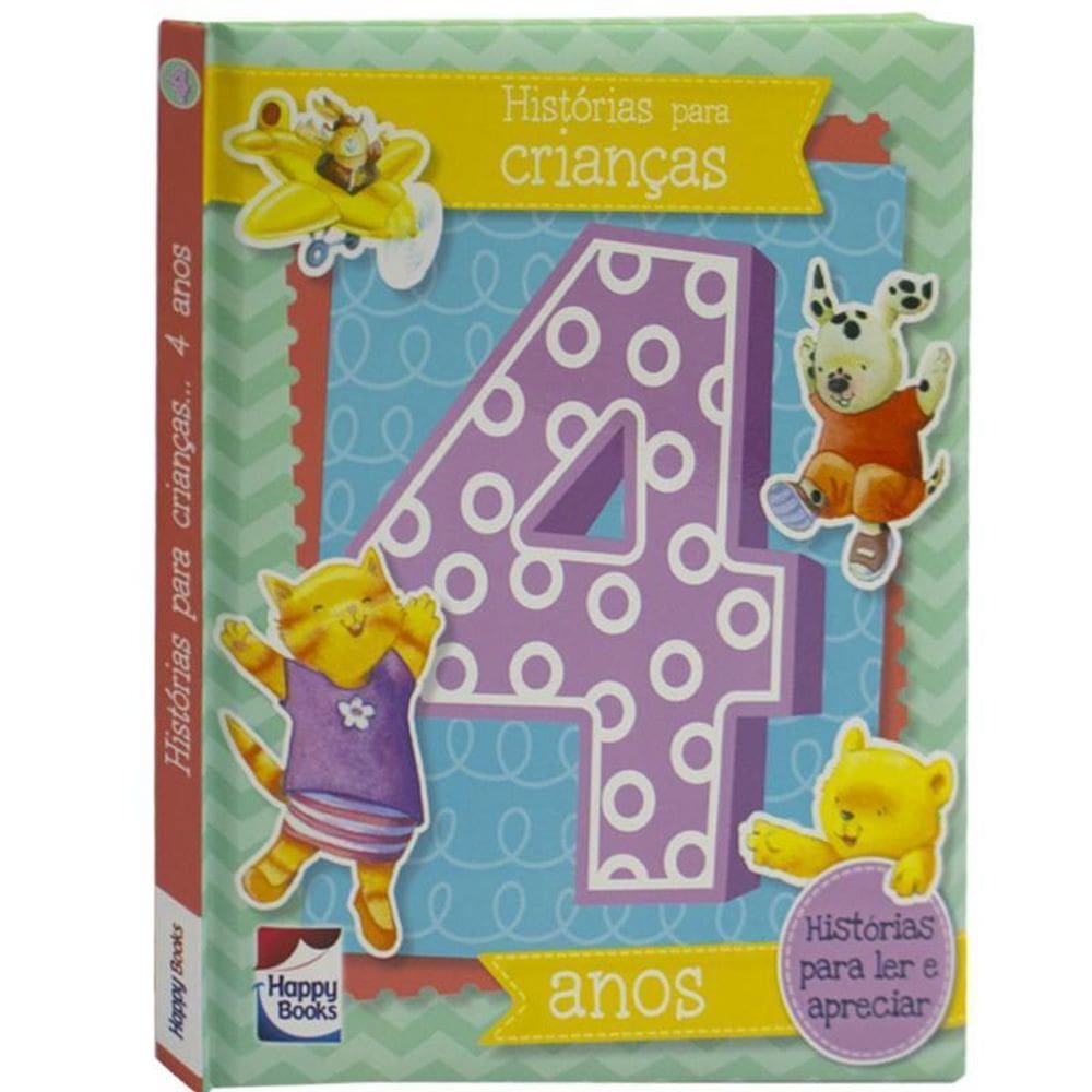 Livro Histórias Para Crianças 4 Anos
