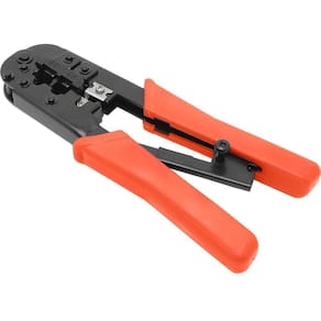 Alicate de Crimpar RJ45 e RJ11 Com Catraca HT568R - Multitoc