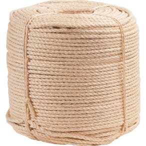 Corda De Sisal 6Mm Torcida 3 Pernas 220 M Vonder