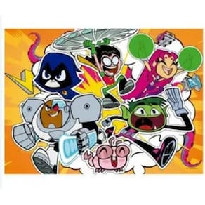 Puzzle 100 peças Teen Titans GO!