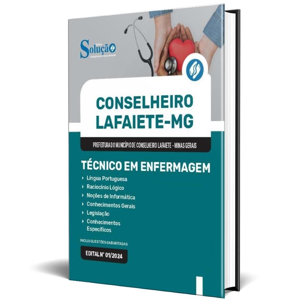 Apostila Prefeitura Conselheiro Lafaiete Mg 2024 Técnico Em