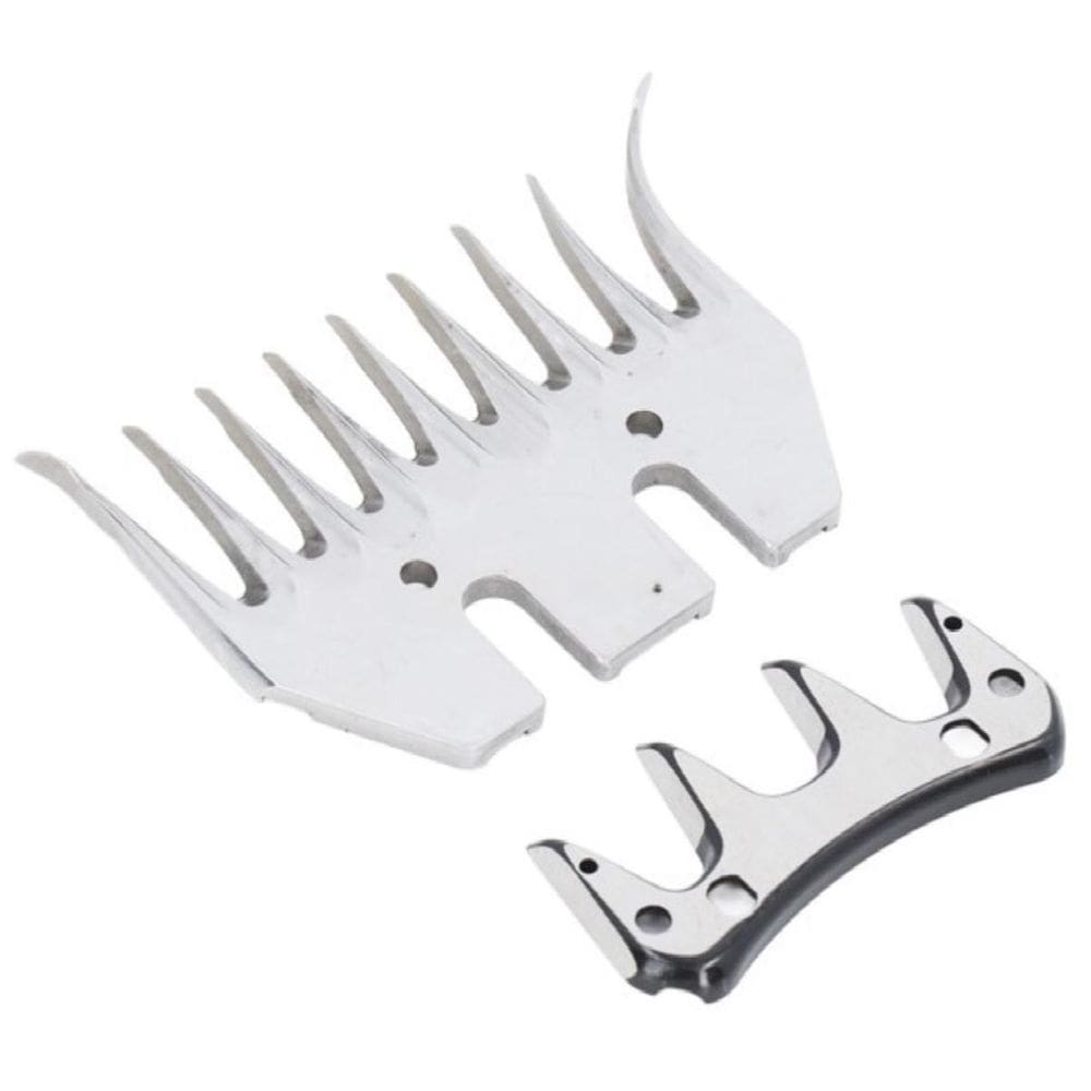 Kit Lâmina 9 Dentes Curva para Tosquiadeira KaQi