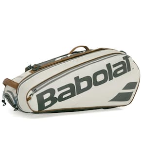 Raqueteira Babolat Wimbledon X6 Cinza e Marrom