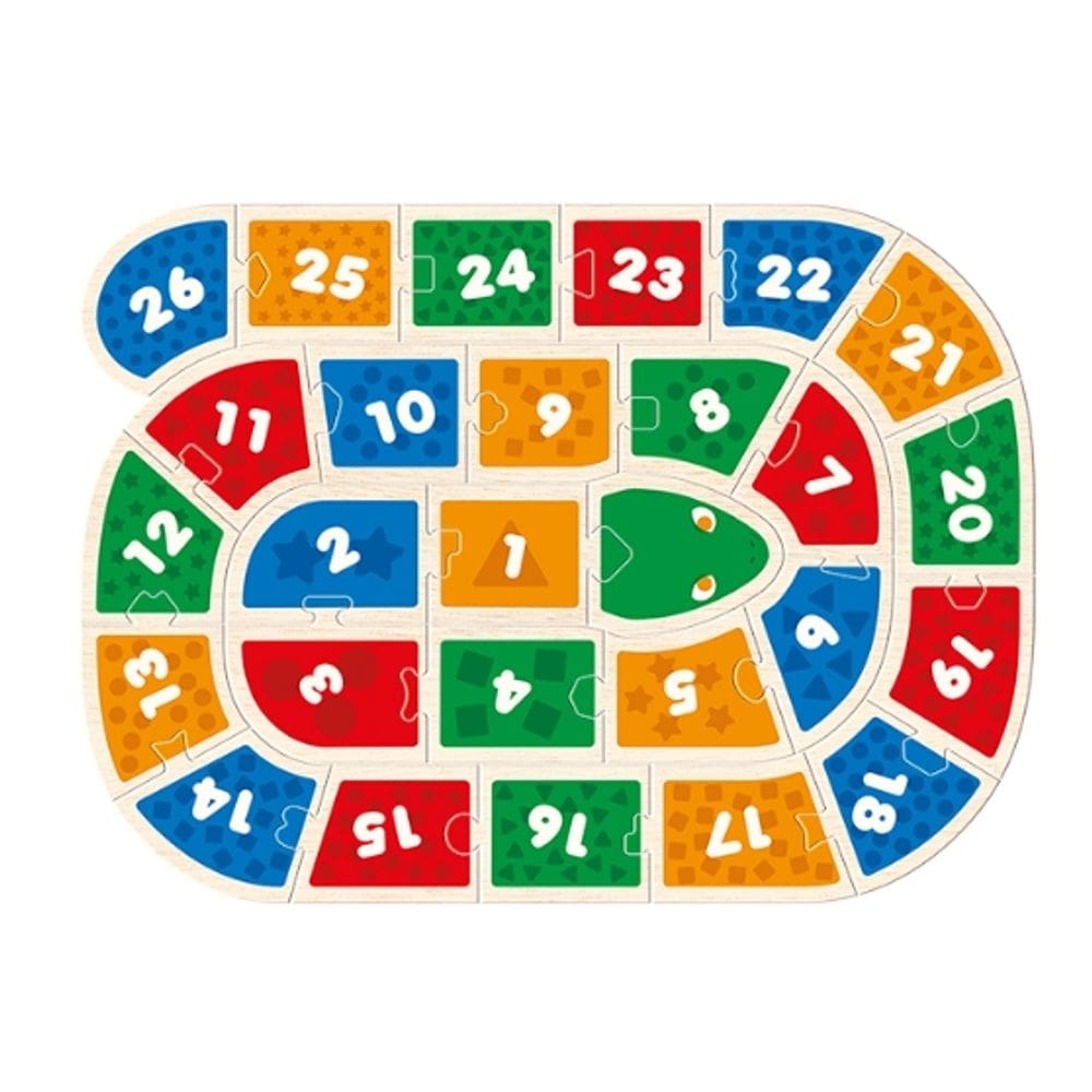 Quebra Cabeça - Montando Os Números 27 Pçs