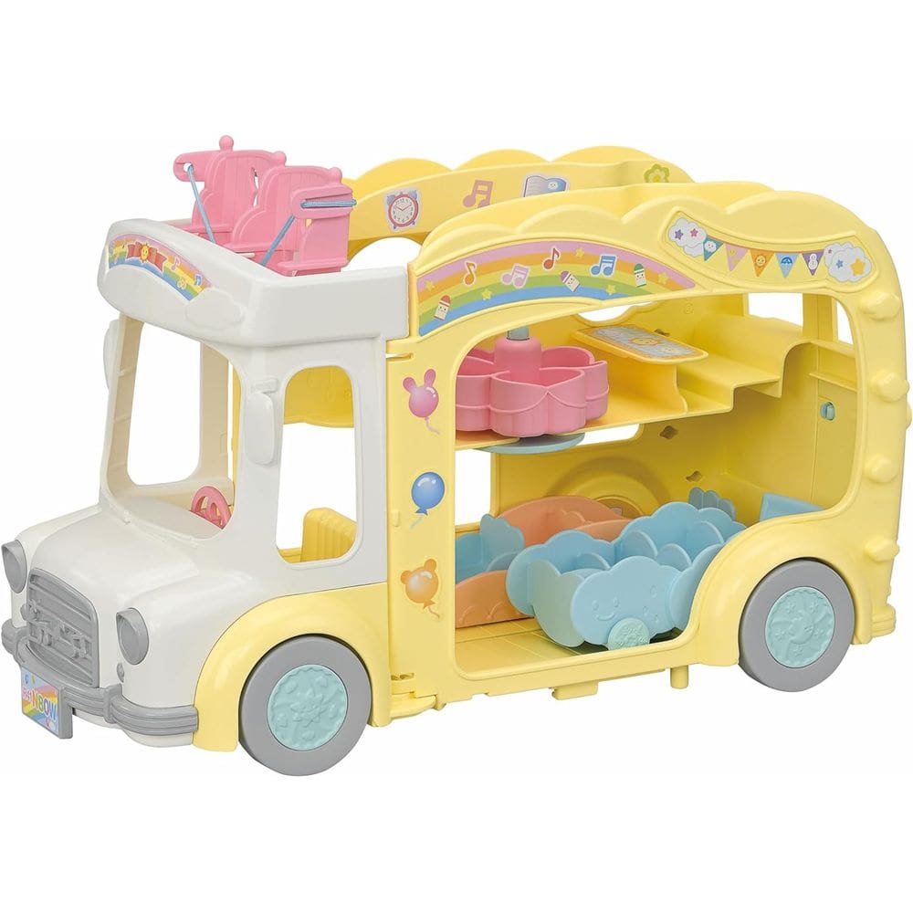 Sylvanian Families - ÔNIBUS ARCO-ÍRIS JARDIM DA INFÂNCIA