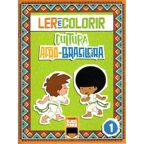 Livro Ler E Colorir Cultura Afro-Brasileira - Volume 1