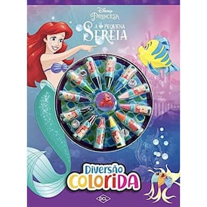 Disney Cores - Diversão Colorida - A Pequena Sereia