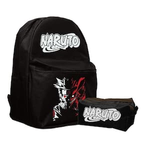 Kit Mochila+estojo Escolar Nerd Bags Naruto Anime Mangá