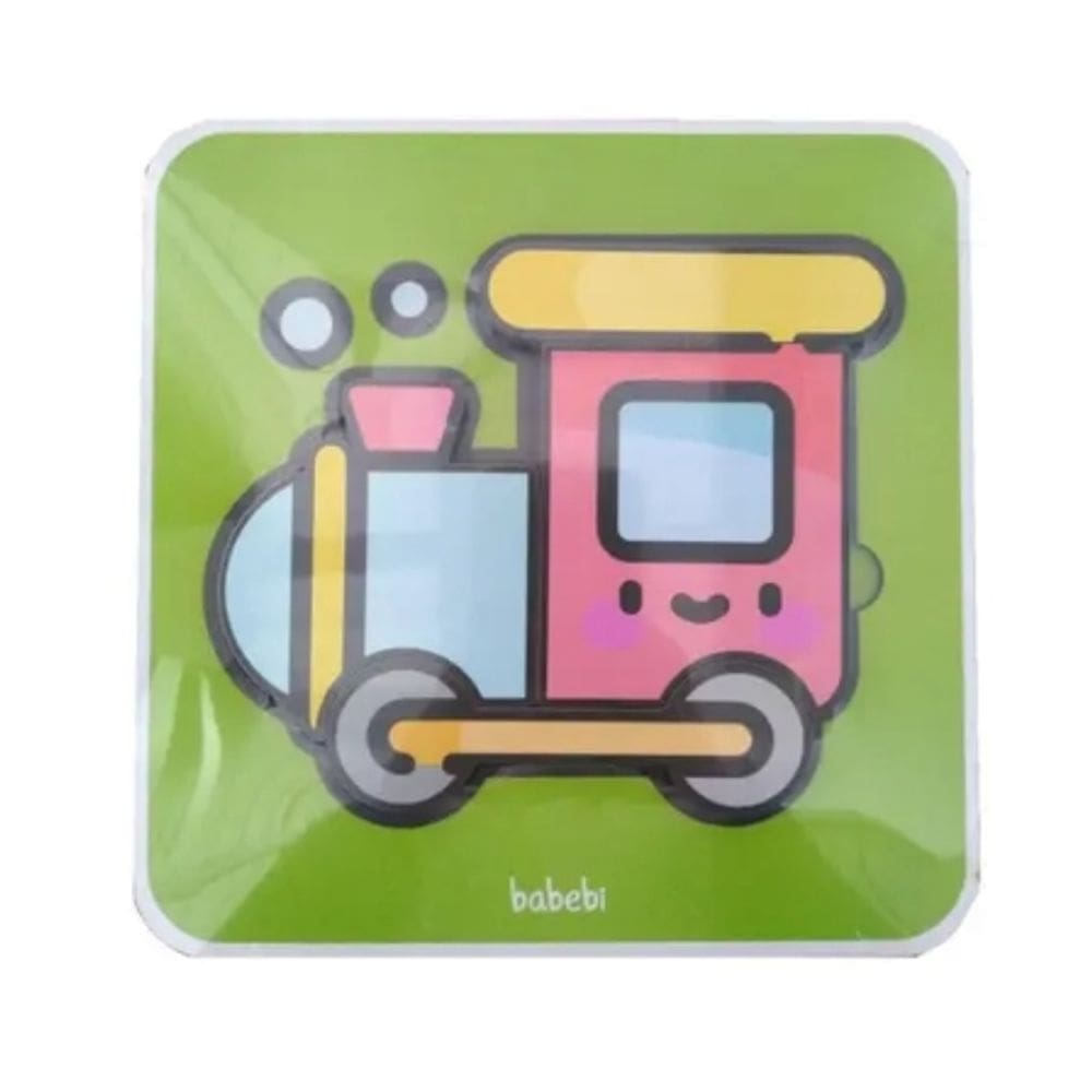 Quebra-Cabeça 4 Partes Trem