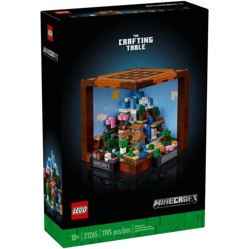 Lego Minecraft - A Mesa De Trabalho  21265