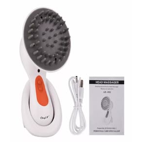 Escova Massageadora Ativação Crescimento Capilar e Facial