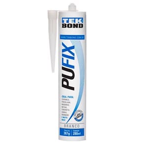 Adesivo Multiuso PU FIX Branco Cartucho 387g / 280ml - Tekbond 21071038700