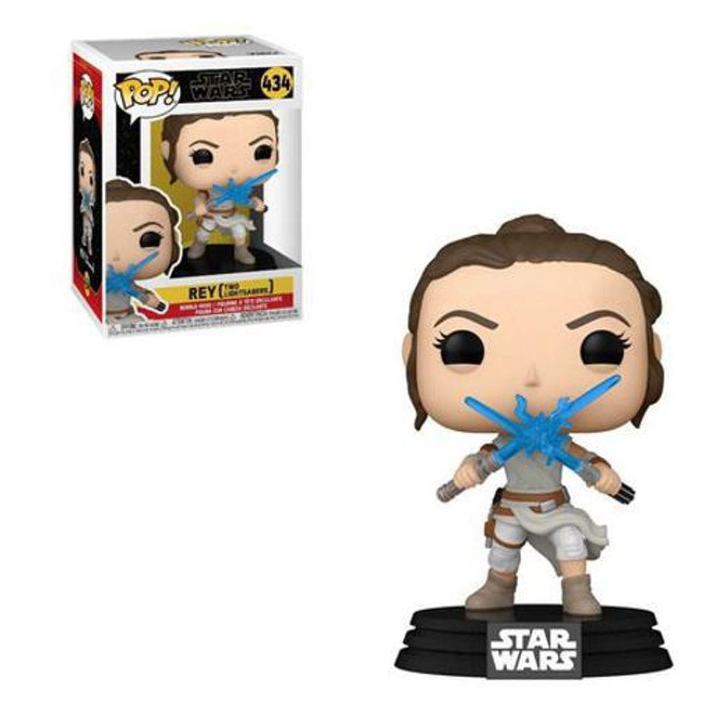 Boneco Funko Pop Star Wars Two Light Sabers 434