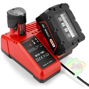 M12-18c Carregador De Bateria Li-ion Milwaukee 12v 14.4 18v