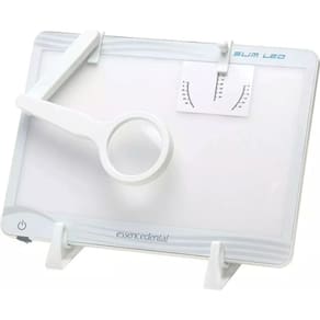 Negatoscópio Slim Led Bivolt 2 Corpos Essence Dental Vh Lupa