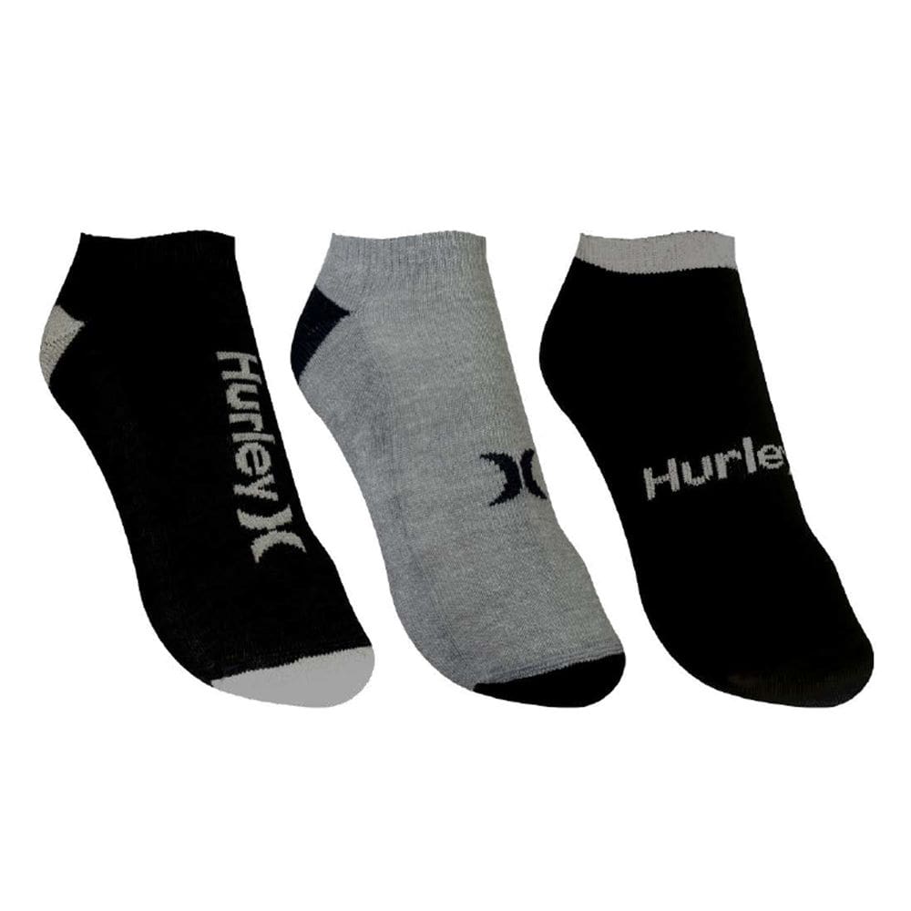 Kit c/3 Pares Meia Invisível Hurley HU05A - 39 a 42