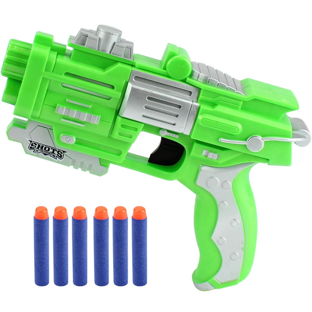 Lançador com Dardos Soft Gun - Bbr Toys