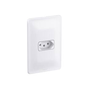 Tomada Legrand Zeffia 2P+T 20A - Branca 250V