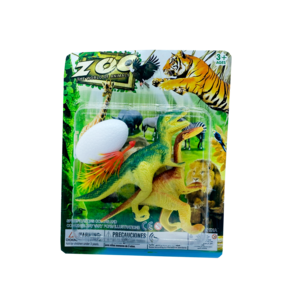 Dinossauros (Cartela Com 2 Dinossauros) (12 Unidades)