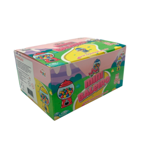 Mini Baleiro - Com Balas Tutti Frutti (12 Unidades)